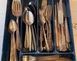 Mixed Flatware Lot