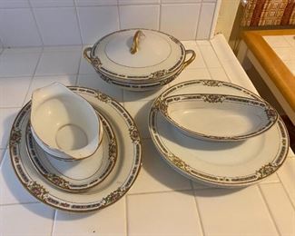 Vintage Noritake China Serving Pieces and Plates
