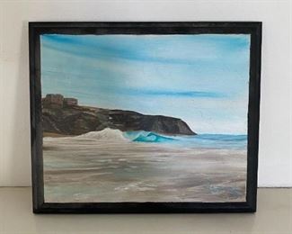 Salt Creek Beach Dana Point Painting Signed