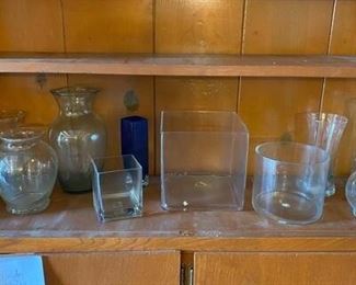 Glass Vase Lot