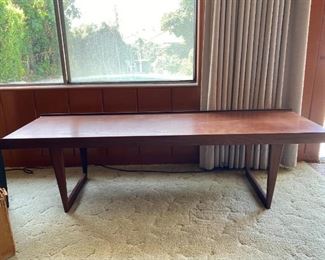 Mid Century Modern MCM Danish Peter Lovig Dansk Coffee Table Teak Rosewood
