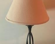 Black Metal Table Lamp