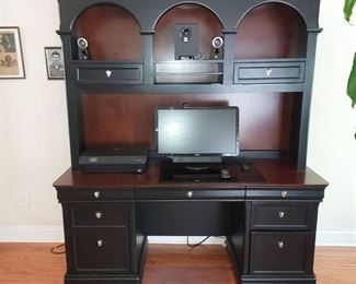 Gorgeous Credenza with Hutch Does Not Include Any Other Items in Picture