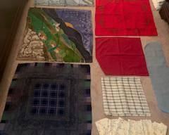 Napkin Scarves and Various Linens