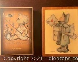 Two Hummel Music Boxes