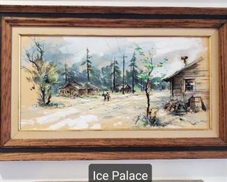Tyrus Wong  painting ICE PALACE movie