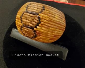 Luiseno Mission Indian Basket
