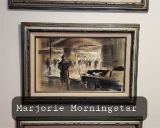 Tyrus Wong paintings  Marjorie Morningstar movie