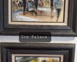 Tyrus Wong paintings ICE PALACE