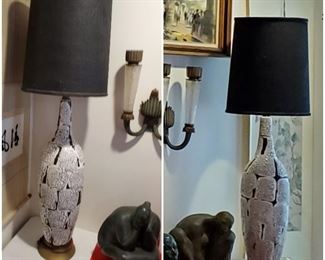 Italian Lava Glazed Lamps