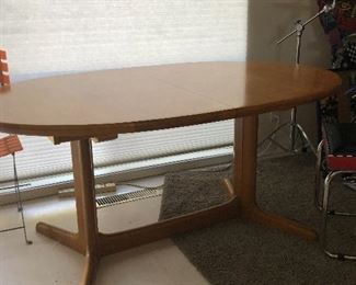 Mid Century Danish Modern Dining Table
