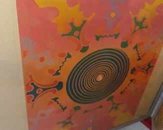 1960's original Peter Max poster - we have appx 100 posters from the 60’s to the 2000’s