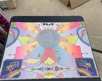 Vintage Head Poster 1960's Peter Max