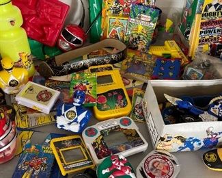 Mighty Morphin Power Rangers Lot $2000