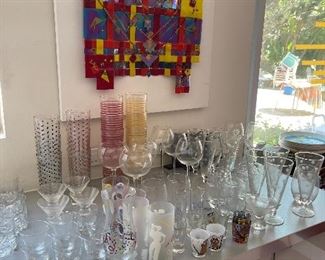 Kitchen wares and Leslies art