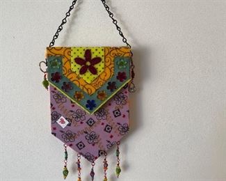 Leslie art glass bag