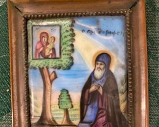 hand painted Russian porcelain