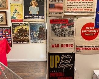 Posters, posters, posters vintage, military, etc.