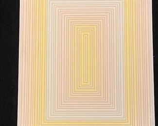 Richard Anuszkiewicz Annual Edition Painting                              Enamel /Metacrylate  7 1/4" x 5 1/2"