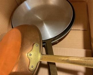 Copper Sauce Pans