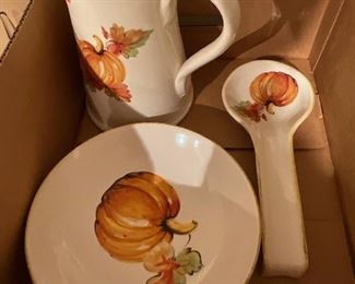 Sur La Table Pumpkin Ceramic