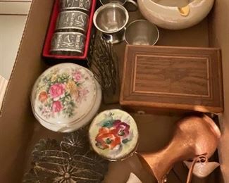 Misc Box Lot of Small Collectibles