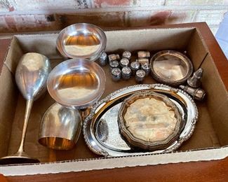 Misc Sterling and Plated items