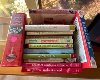 Box Lot of Cook Books
