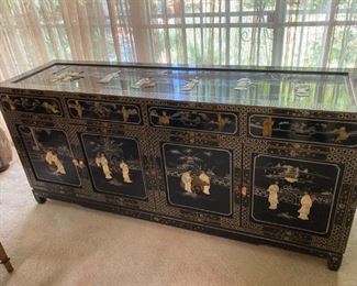 Inlaid sideboard