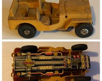 Vintage Toy Jeep