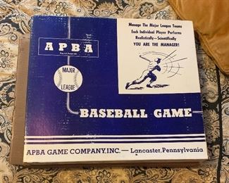 1963 APBA Major League Baseball Game Complete Set in Original Mailer
