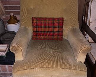 Upholstered Swivel Rocker