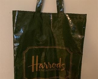 Harrod's Green Tote Bag
