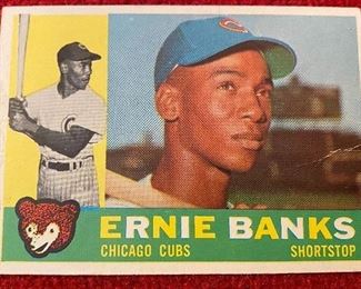 1960 Ernie Banks Card
