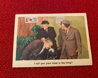 Old Three Stooges Card