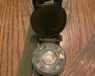 Korean War Compass (Cover Damaged)