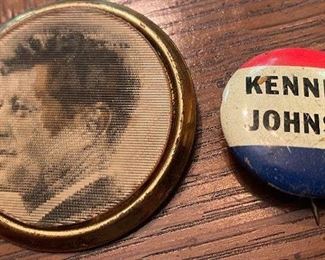 Kennedy Political Buttons