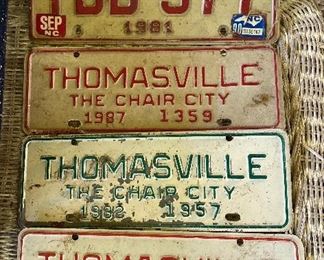 Thomasville City Tags