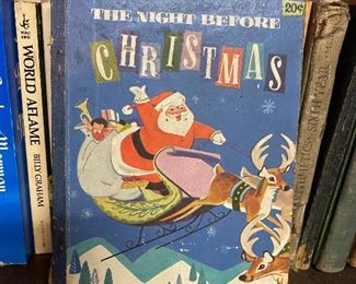 Vintage Night Before Christmas Book