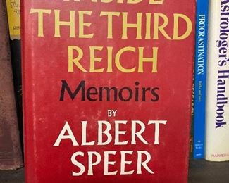 "Inside the Third Reich" Memoirs by Albert Speer 