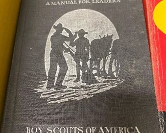 1938 "Scouting for Rural Boys" Boy Scout Leaders Manual