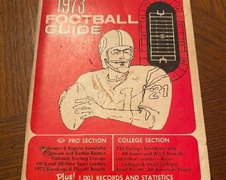 1973 Football Guide
