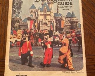 1970-71 Disneyland Guide