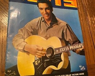 Vintage Elvis Presley RCA Magazine