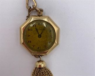 Burlington Pendant Pocket Watch
