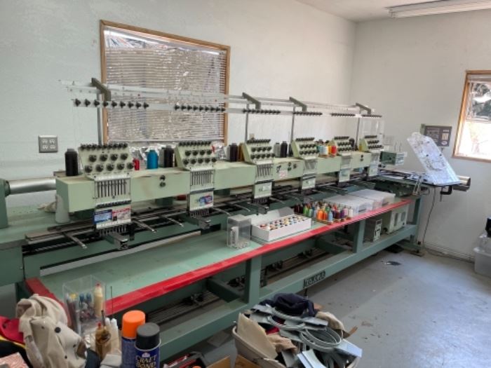 Tajima 6 Head Embroidery Machine