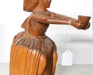 Large Wooden African Art