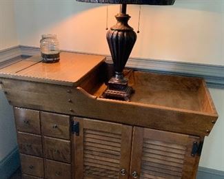 Vintage Hitchcock Style Dry Sink