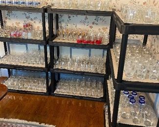 All Bar glassware will be .40 cents each....buy 10 or more for .20 cents each.  We still have lots of brand names to choose from.