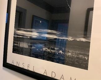  Ansel Adams Embossed Framed Print